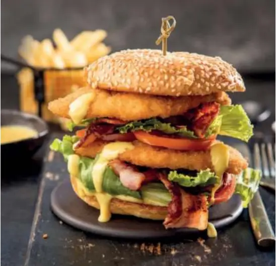 DOUBLE STACK BLT BURGER